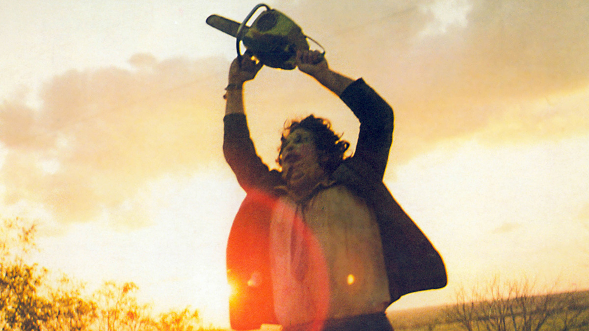 fpsg1's tweet photo. #映画史に残る決めポーズ
『悪魔のいけにえ』
原題: The Texas Chain Saw Massacre
このレザーフェイスのシーンはかっこよすぎて好き。 https://t.co/9KNVGaES98