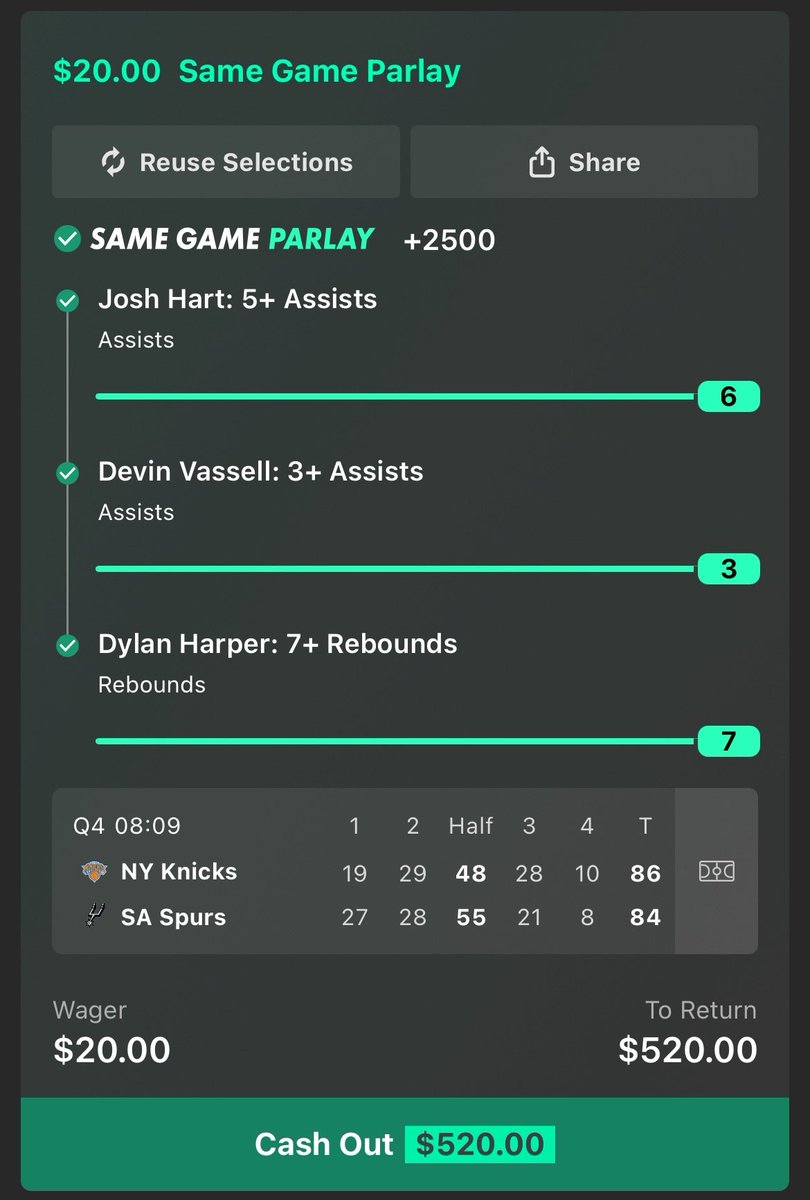 PlusEVKing's tweet photo. ‼️Cash the +2500 @pikkitsports play‼️ 🤑 https://t.co/3BvdtDl2d7