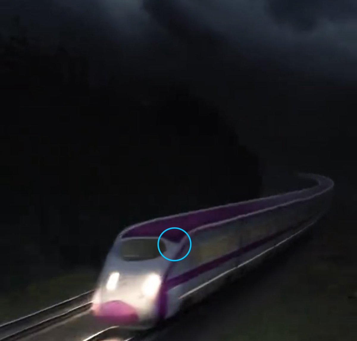 yungrexhar's tweet photo. every shot of the train from outside was FULLY AI GENERATED LMFAO

the train design changes in every shot

STOP LYING @stawpthattrain @adammshankman @RuPaul https://t.co/36I65cb66D