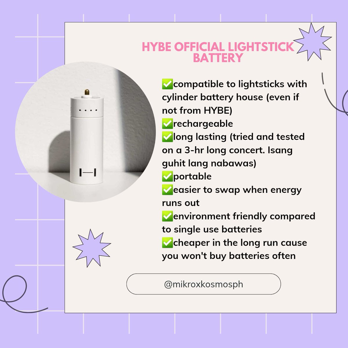 mikroxkosmosph's tweet photo. 💜BTS Lightstick ver.4, cradle and parts
💜HYBE Lightstick Battery
Pre-order from supplier 

Prices and DOPs already on form.
A downpayment is required. 

Release date: end of July (updated)
Normal ETA (estimate is Sept)

Order form: https://t.co/OUr5IGyrBZ https://t.co/x1SaJYhfVf
