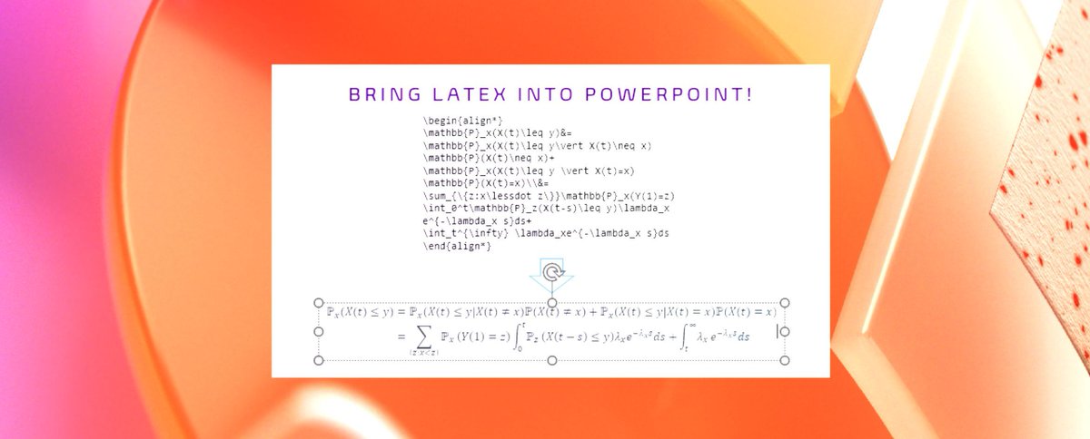 AlphaBalzer's tweet photo. Microsoft 365 is making maths more accessible and portable.

📘 Stronger LaTeX support across apps
🌐 Better MathML compatibility
📄 Accessible PDFs with built in math structure

This is what inclusive STEM tooling looks like.

📎 https://t.co/rYdQDrvpN2 https://t.co/uuIkpgqb0J