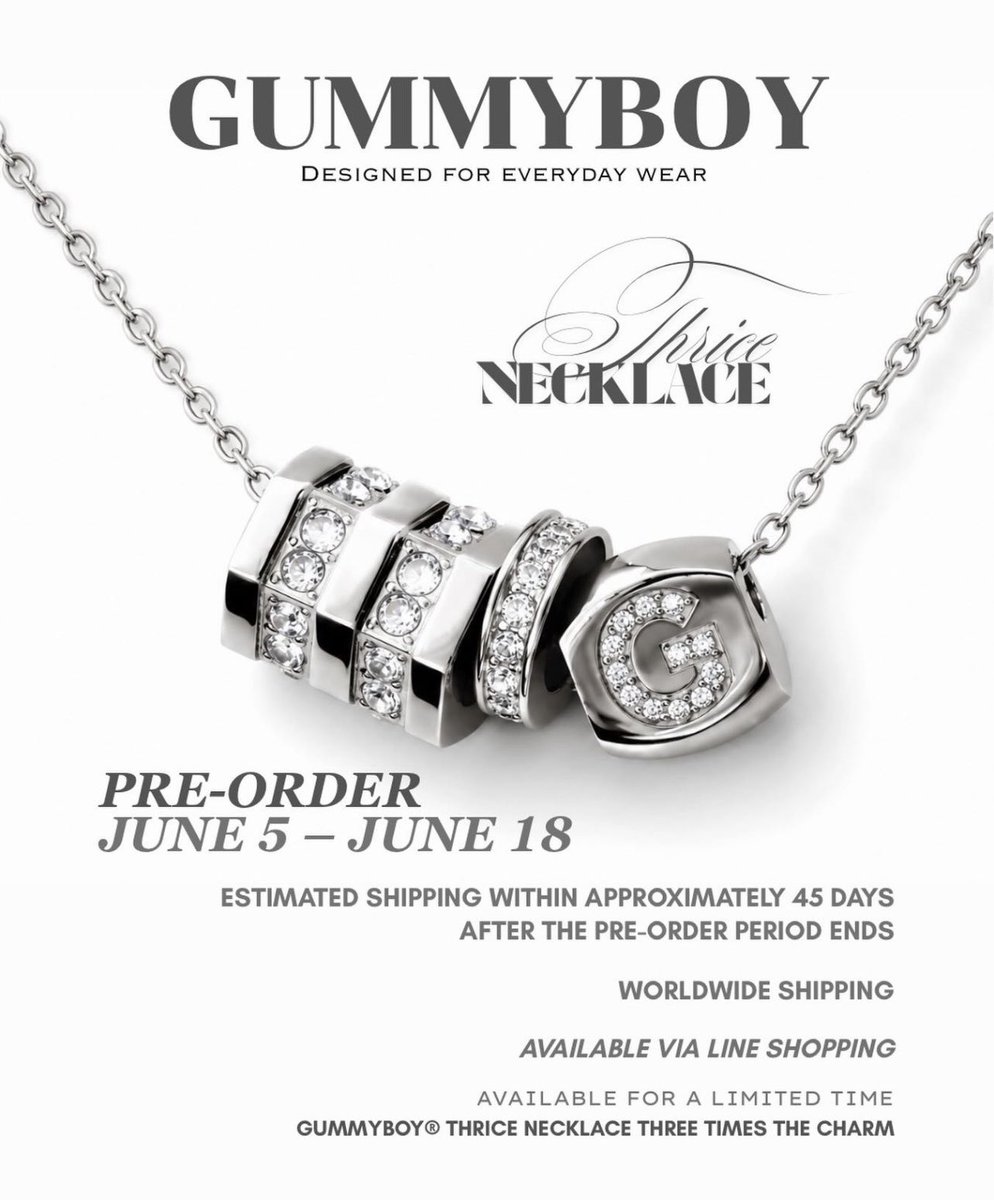 babykhunker's tweet photo. Gummyboy กับสร้อยคอลใหม่ สวยมากกแกลมสุดๆ คุณซีโอก็เท่มากก 😭😭😭😭

#winynny
#gummyboy_official https://t.co/IXN3goh2n2