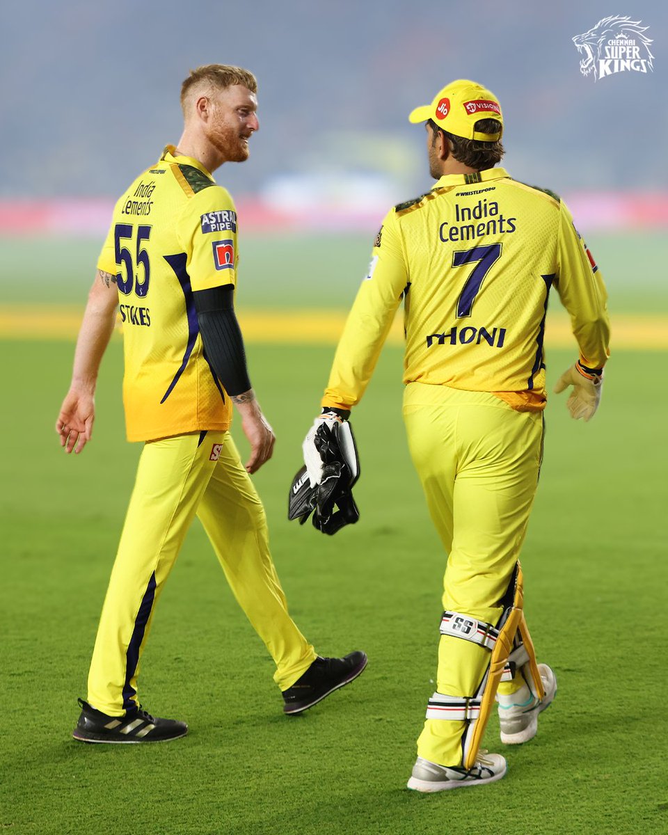 ChennaiIPL's tweet photo. Always carrying the smile and the style✨
Wishing our NanBEN a Yellovely birthday 🎂🥳

#WhistlePodu #Yellove https://t.co/EAm3ZXSAsQ