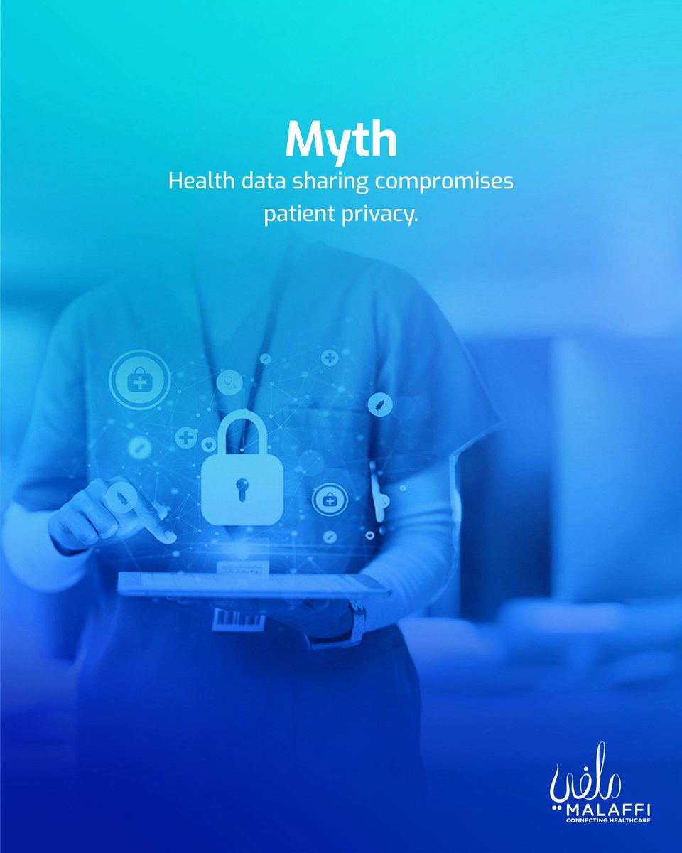 malaffi's tweet photo. Malaffi is also aligned with internationally recognised frameworks, including #ISO 27001:2022 standard certification, ensuring the highest standards of information #security.

Secure access to patient data enables better-informed decisions - supporting care across Abu Dhabi. https://t.co/kmv5lE1IWl