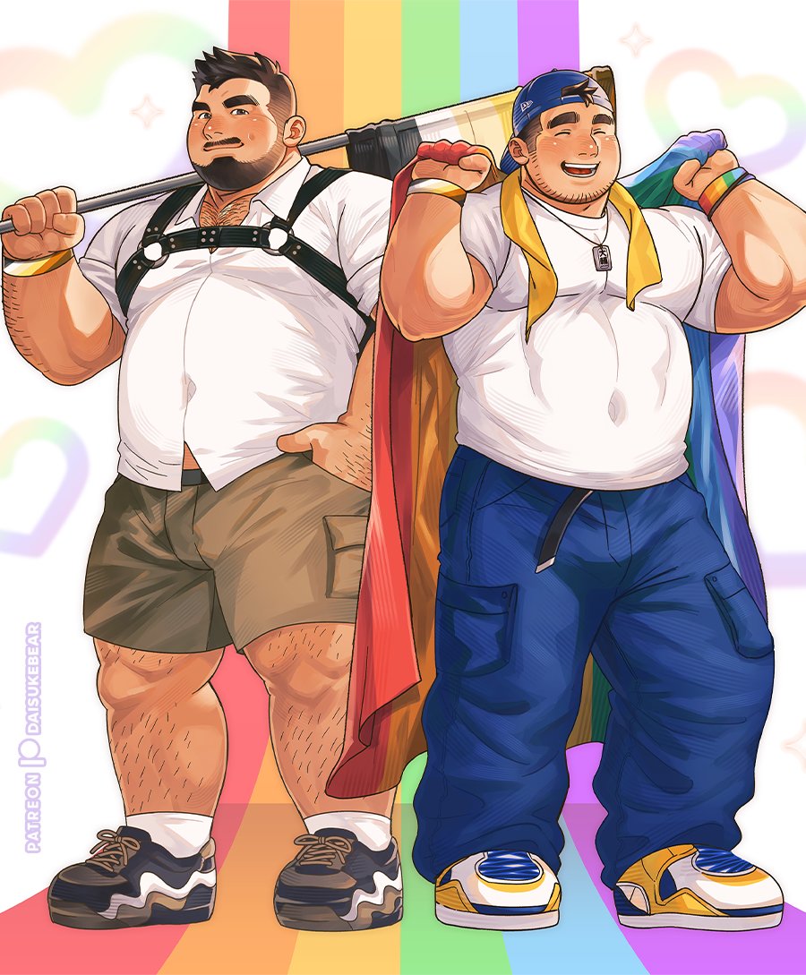 daisukebear_'s tweet photo. Love is Love https://t.co/3vTNmYnMMP