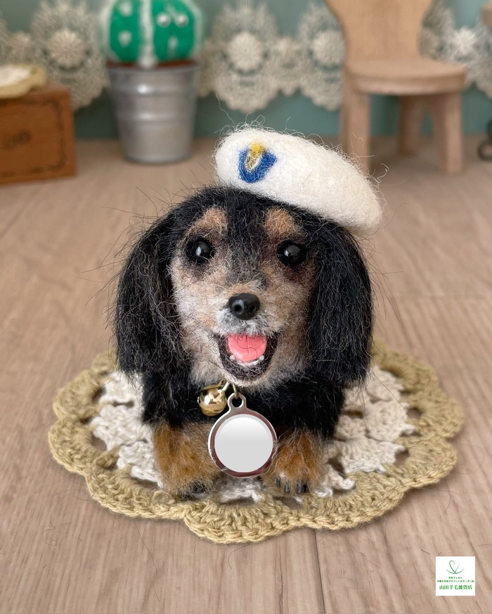 🐏うちの子ミニサイズ オーダーマスコット🐾 ミニチュアダックスフント