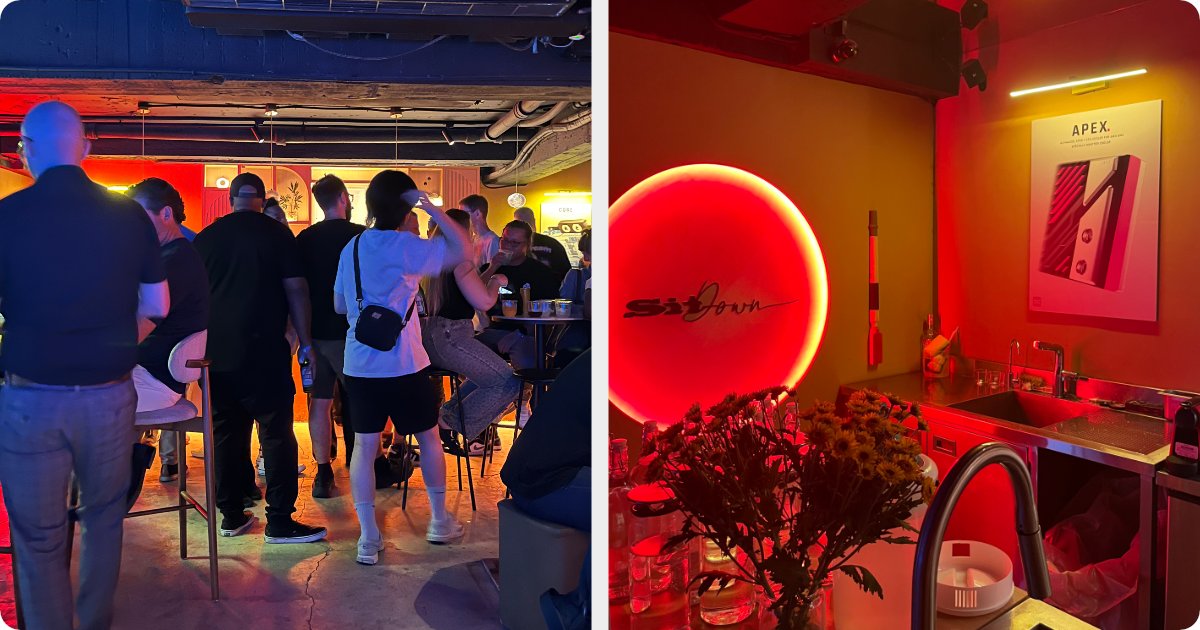 alphacool's tweet photo. Here are some highlights from the second day. We rounded off an eventful and successful day at the trade fair with our Alphacool party. https://t.co/2RZEGgSguG