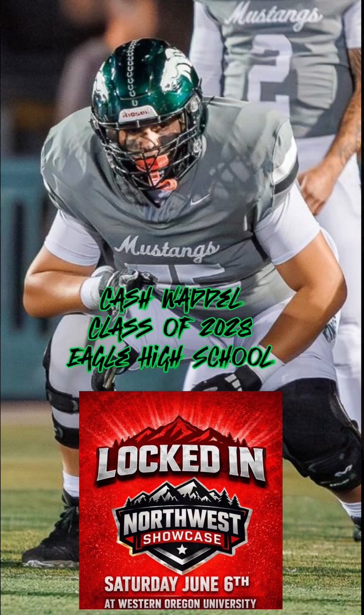 CashWaddel's tweet photo. Excited to go compete at the Northwest Showcase this Saturday on June 6th. 
@THENWSHOWCASE 
@clutchjames 
@CoachJuss 
@BrandonHuffman 
@IdahoRecruitHub 
@NickFarman55 https://t.co/SN0qjsDVsC