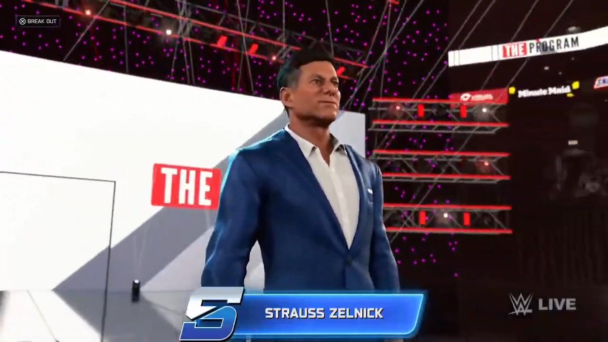 XboxArabs's tweet photo. رسمياً وبدون مودات: رئيس تيك-تو في حلبة WWE 2K26! 😂

الصدمة إن إضافة شتراوس زيلنيك  كشخصية قابلة للعب طلعت رسمية من المطور، مو شغل تعديل من اللاعبين! 

 الحين تقدر تمسك رئيس الشركة اللّي أجلت GTA 6 لـ نوفمبر وتعطيه "Suplex" ينسيه كل وعوده! برّد حرتك فيه بوسط الحلبة ومسّح فيه البلاط! 

من اللّي ناوي يختاره بس عشان يجلده؟  👇😂