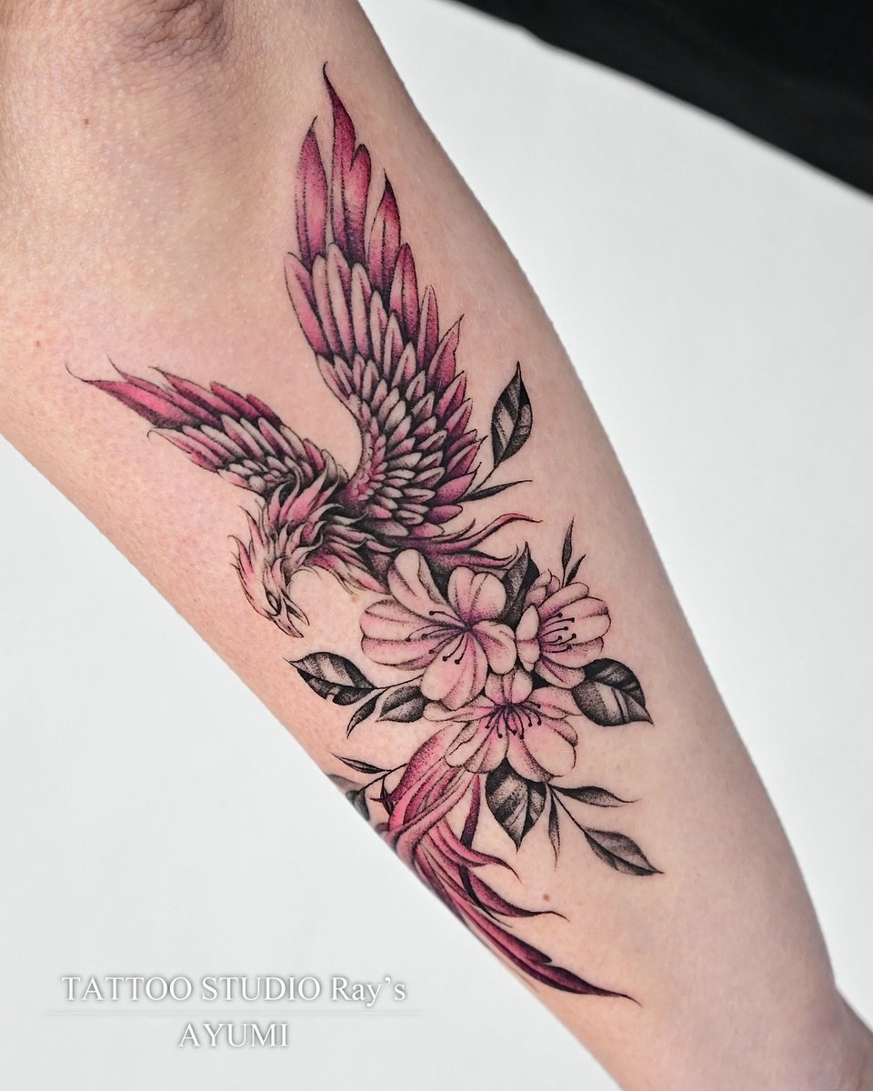 rays_co's tweet photo. l◤ New ◢l

『鳳凰 &amp; 桜』

Tattooed by AYUMI（Tokyo Studio）

▷ オフィシャルページ・ご予約
https://t.co/Odqi58fW8J https://t.co/rjT9t96poT
