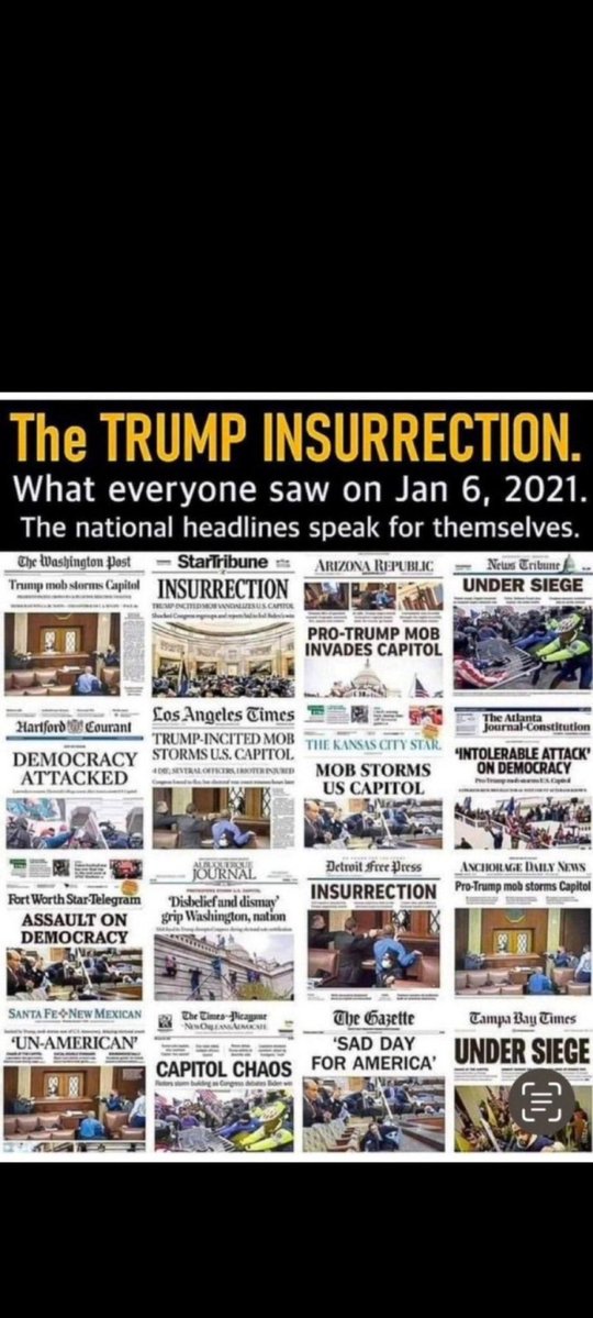 Melanie86862076's tweet photo. @HQNewsNow @Toot2006Sal Donald J6 Trump should be in prison right now for treason. Trump tried to overthrow our govt on J6 to stay in power after he LOST THE ELECTION. He invited &amp; incited violence. For 187 minutes he said on his fat ass AND DID NOTHING as our brave capitol police were brutally beaten. https://t.co/IkqeTihttO