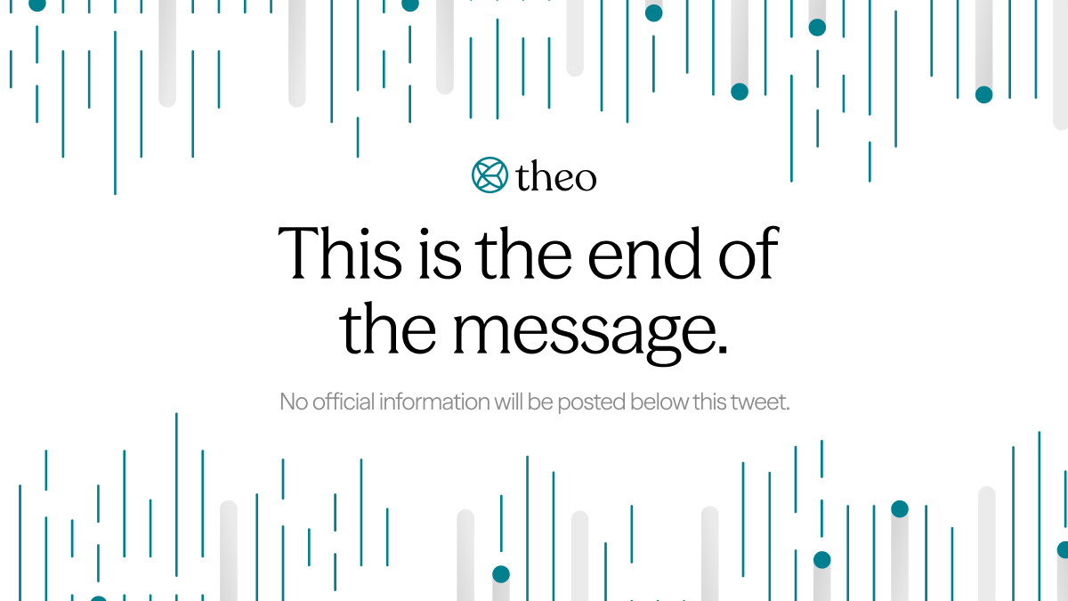 Theo_Network's tweet photo. https://t.co/ZYRvLsMJcd