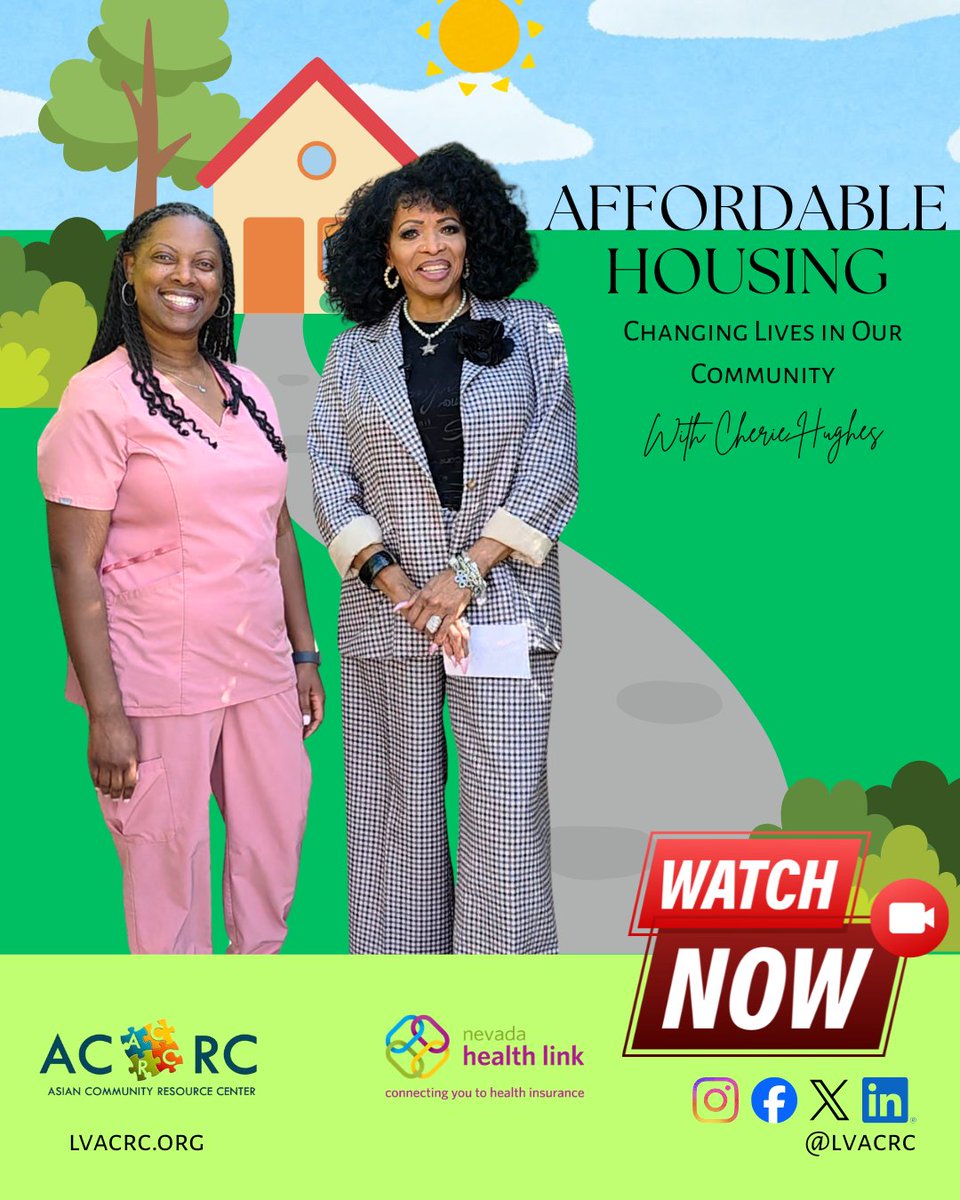 LVACRC's tweet photo. Safe, stable housing is the foundation of a healthy life. Watch our conversation with Cherie Hughes &amp; Fiera at Gloria's Place on the impact of affordable housing in our community &amp; its link to well-being. 🏠✨

Watch Now: https://t.co/bPgEjV3Z8L

#AffordableHousing #LVACRC https://t.co/x51kuzmMKJ
