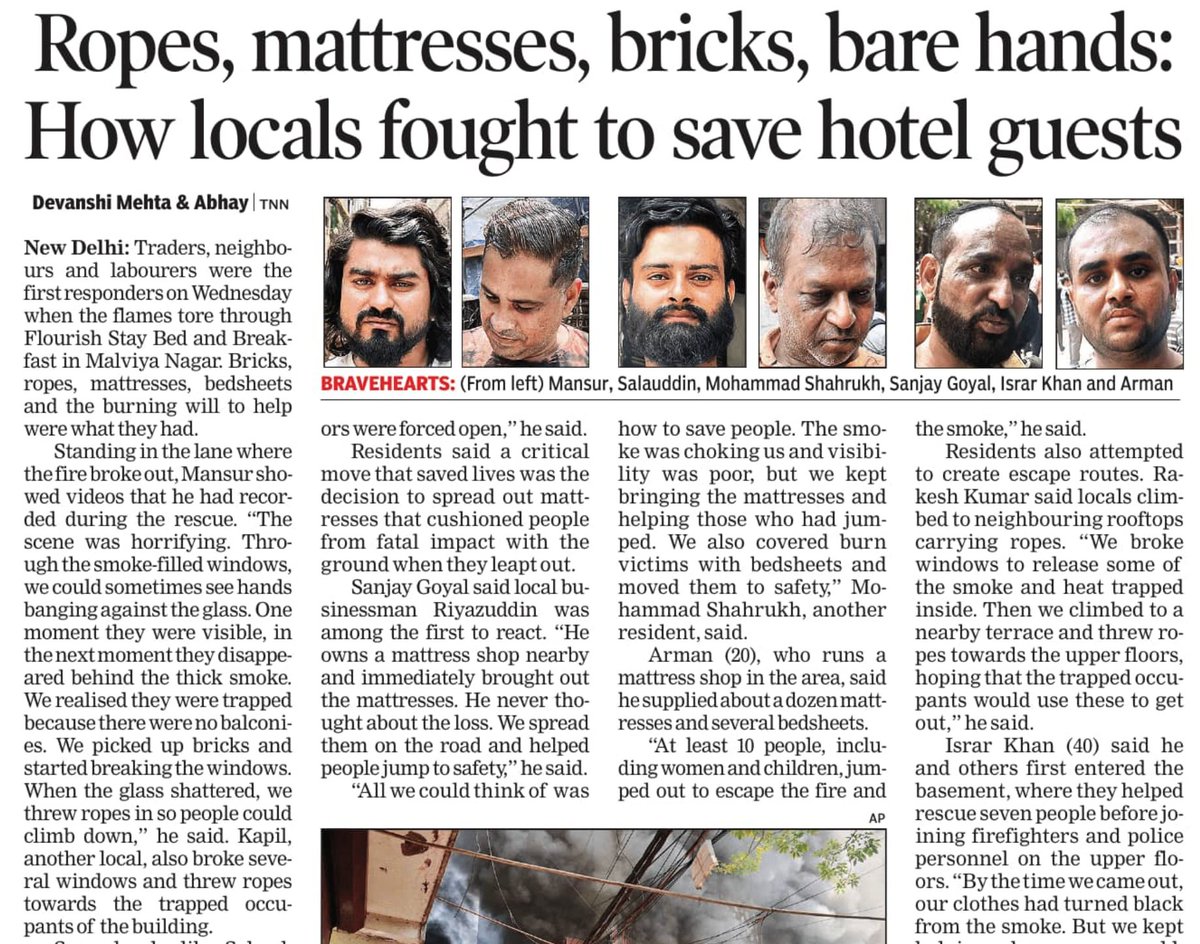 baghiHum's tweet photo. They are my heroes, this is the India I know, this is the humanity we want. It has brotherhood, compassion, empathy and acts when it's needed. THANK YOU #Mansur #Salauddin #Sharkukh #Sanjay #Arman Bhai https://t.co/itcCoWOEp4