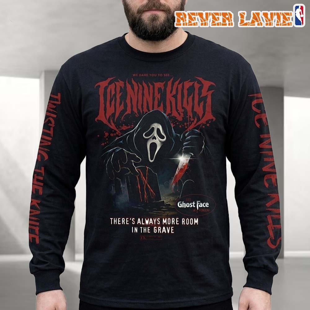 rever_lavie's tweet photo. Ice Nine Kills “See Ghost Face In Person” all-over print long sleeve delivers pure horror-core visuals in a bold, wearable statement piece.
#IceNineKills #INK #SilverScream #Metalcore #HorrorCore #BandMerch
>>>View Details: https://t.co/46LRr9SLgG https://t.co/u0eY1qxMRD