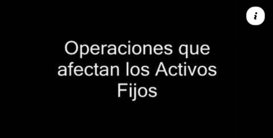 drrocefi's tweet photo. #consultoria (video): Operaciones que afectan los Activos Fijos, ver en https://t.co/C1oEV0z7HJ https://t.co/r2eipj9wNU