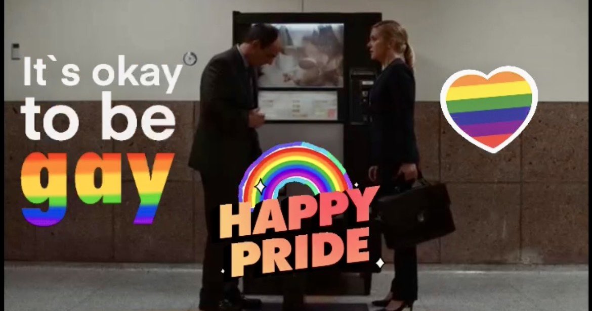 schrikes's tweet photo. WEX-ON!! it’s wexler wednesday and it’s also pride month! 🌈 don’t forget to be yourself, have fun and have some gay little snacks during your work day! https://t.co/90duk7Y9Im