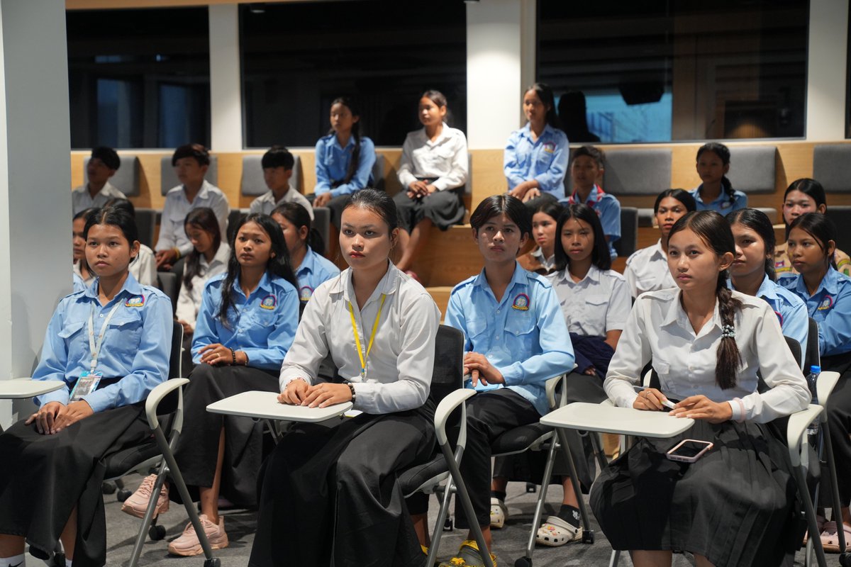 KRTribunal's tweet photo. On the morning of June 04 , 2026, the Extraordinary Chambers in the Courts of Cambodia (ECCC) was pleased to welcome 200 students from the Toul Kbel high school, located in Kompong Thom province.

During this educational visit, the participants gained in-depth knowledge about the history of the Khmer Rouge and the ECCC’s key mission in seeking justice for victims of the genocidal regime.

In addition to attending presentations, participants visited the resource library and learned how to use the ECCC Legacy website, a valuable digital archive that provides access to important documents for research and further learning about the justice process in Cambodia.

Moreover, the students also participated in the first ECCC Book Fair organized to commemorate the National Day of Remembrance.

#ECCC #KhmerRougeTrials #CambodianHistory #Justice #PeaceBuilding #Education #OutreachProgram