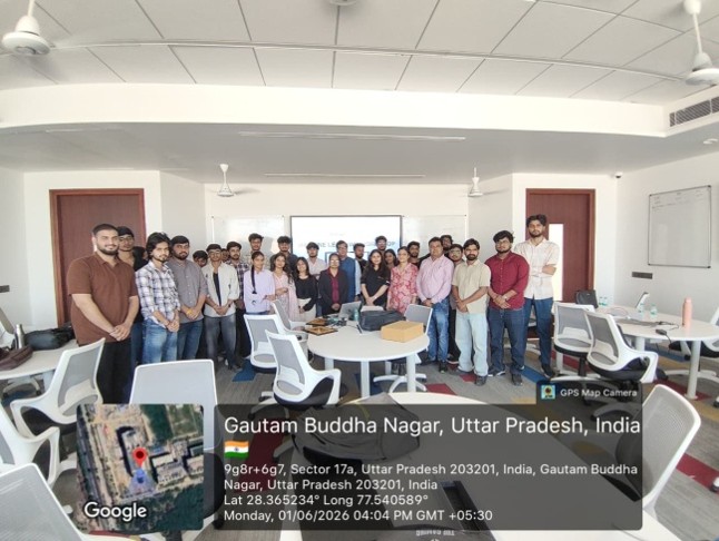 SCSE_GU's tweet photo. Galgotias University and Yukti Software conducted an interactive Python &amp; Machine Learning workshop, empowering students with practical AI skills. #AIML #Python #MachineLearning #AIInnovation #GalgotiasUniversity https://t.co/5qSOZI07Za