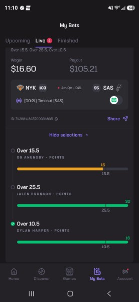 BonafideBro's tweet photo. literally won this in the FINAL 30 seconds of the game...they fouled OG and he knocked down those 2 FTs. @HardRockBet @MusicCityBets https://t.co/u8FLwhUBUi