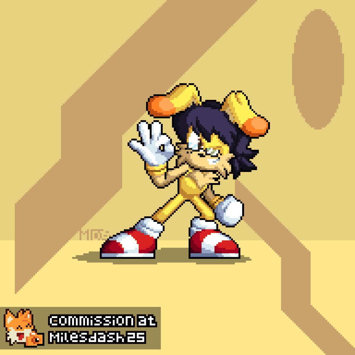 Fadastudio25's tweet photo. Another Commission have been finished!. thanks for commissioning Me! 😊💛.
@misterw64720969 
Julie/Hana from Instagram
Kade from Vgen
@BWtheRabbit 
.
#pixel #sonic #oc #commission #artㅤㅤㅤㅤ https://t.co/TTeSJmWvKO