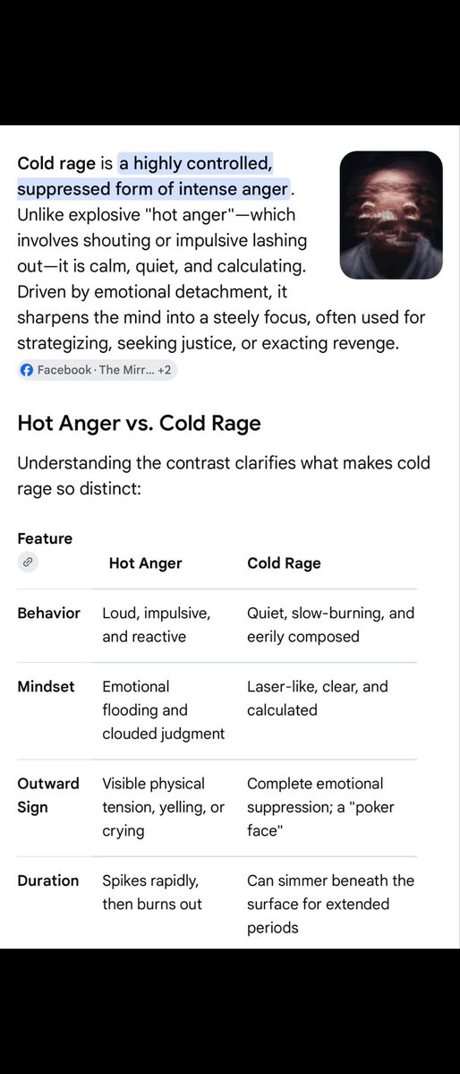 AnimalMagic13's tweet photo. @dave43law @IanRobbins0567 Staggering how many thick people don't know the meaning of "cold rage" but don't have the common sense to google it before posting stupid comments.

Everyone with a heart is silently raging.
But not you? Psycho!!🤬

It'll show at the next election
because it's COLD rage!!! https://t.co/DXye1Sn1lO
