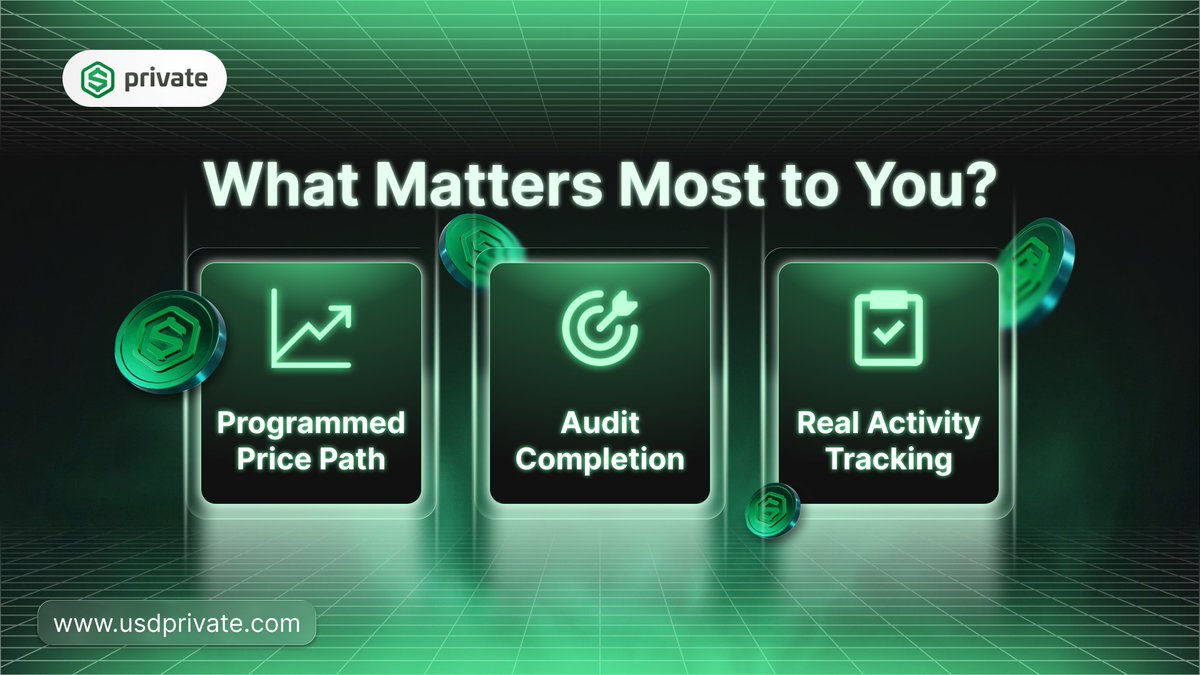 USDPrivate's tweet photo. What gives you more confidence when exploring a new crypto token?

Let us know in the comments section below!

Learn more here: https://t.co/f71Di8MEzB https://t.co/YYeObDbwMP