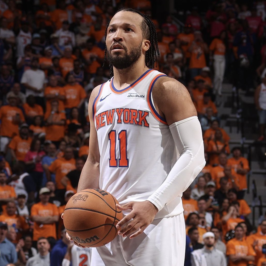 PolymarketHoops's tweet photo. Jalen Brunson now has the second MOST 30-point playoff games by a point guard in NBA history. https://t.co/YMJhQJgF5a