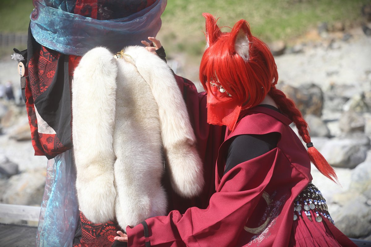sakura3981117's tweet photo. #御神火祭 
＃那須御神火祭

モフ味🦊 https://t.co/szT5pNRlMR