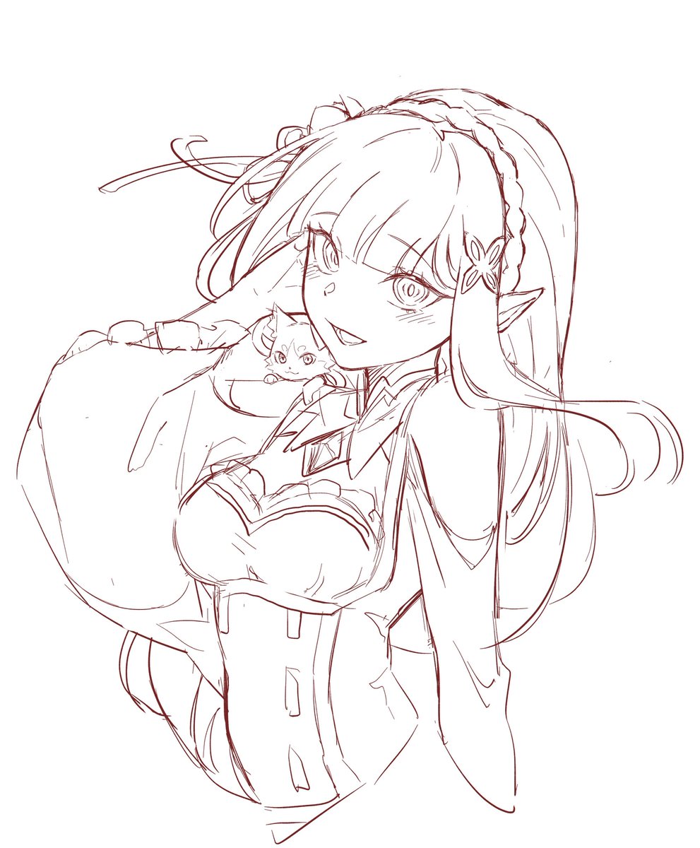 ageham28's tweet photo. 今更ながらリゼロを1期から見始めまして
とりあえず落書き

 #リゼロ  #落書き https://t.co/1jvfKpPtZT