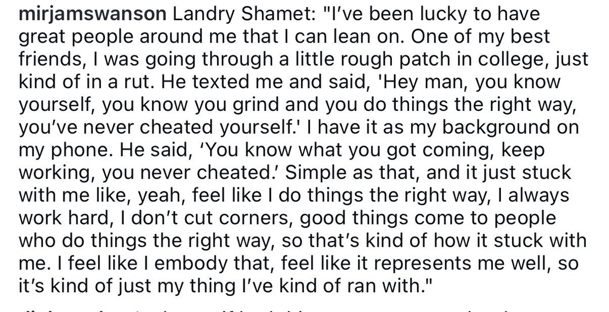 MirjamSwanson's tweet photo. So impressive by the Knicks. 

Good for Landry #NeverCheated Shamet 

From April 2019 https://t.co/qizZ3sxTin