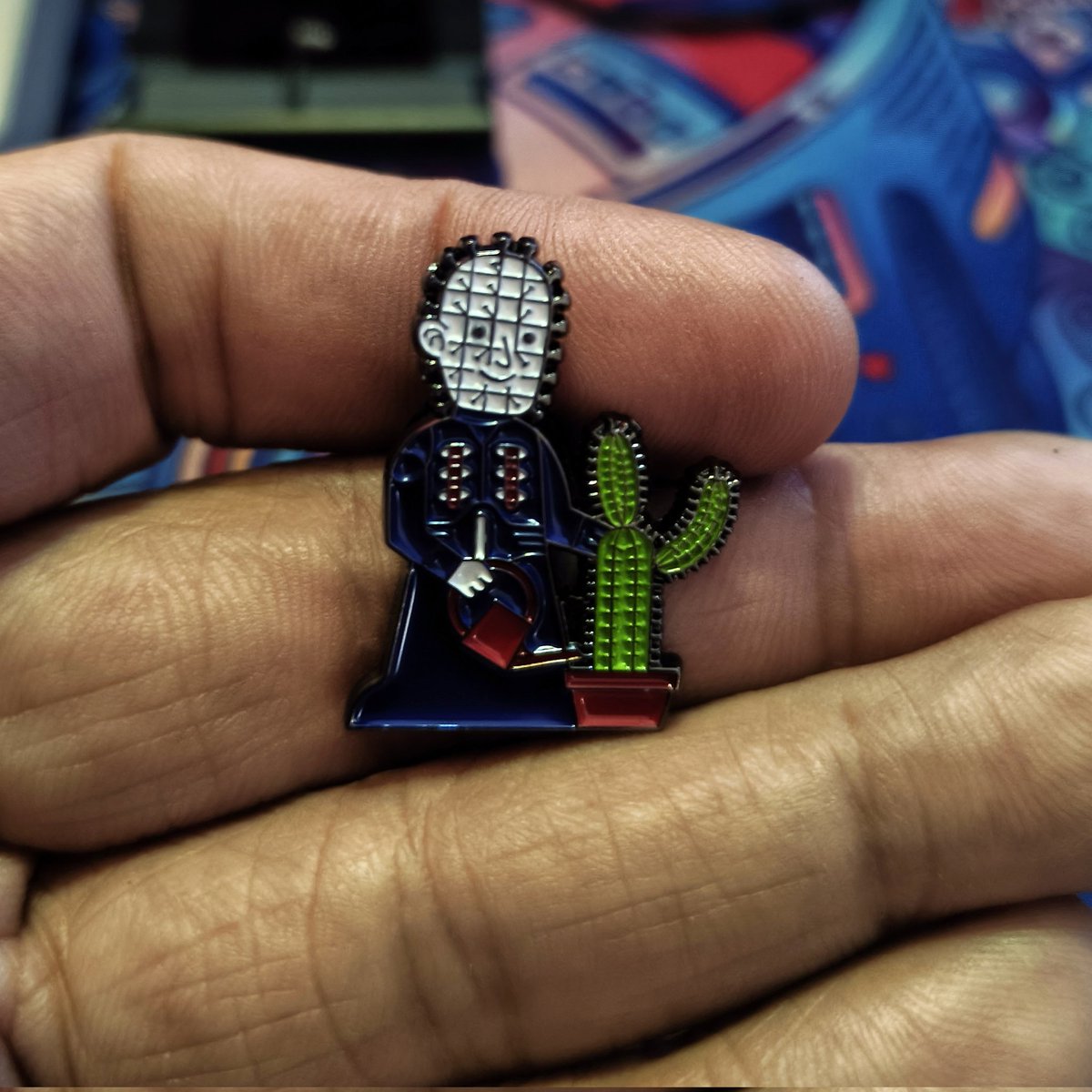 radaway's tweet photo. This Pinhead pin 🥰 https://t.co/Q9h9uKNubs