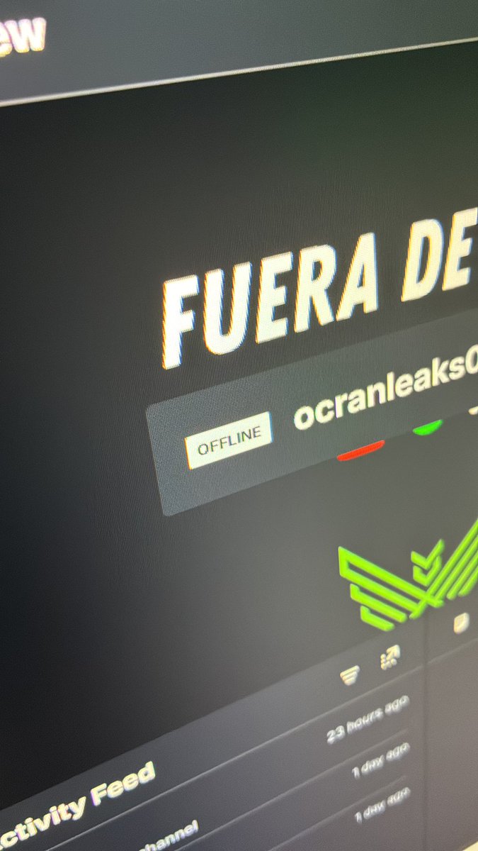 OcranLeaks's tweet photo. A quien se anime lo espero por acá en unos 5 min 🤟🏻🔥

https://t.co/x3VpCqpLa5 https://t.co/dcC25lPtS1