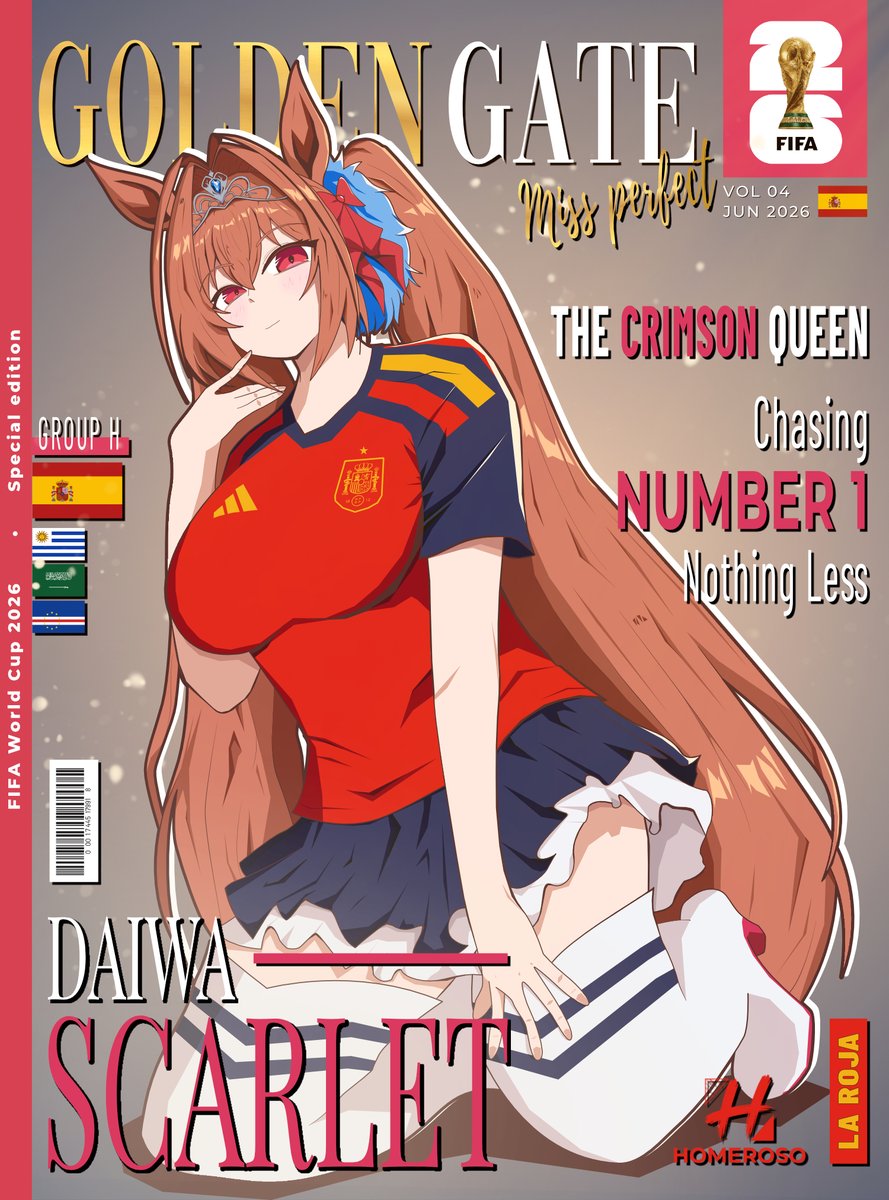 Homeroso__'s tweet photo. La selección de paises es medio arbitraria, no pregunten

Volumen 4: ESPAÑA - Daiwa Scarlet

#Umamusume https://t.co/aNbbDsaWZQ