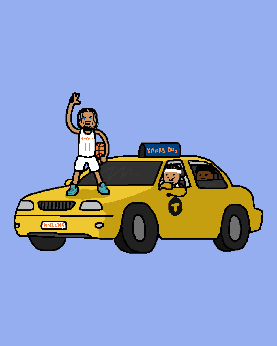 nyknicks's tweet photo. riding around yelling 12 straight dubs https://t.co/wFLJdS2ty5