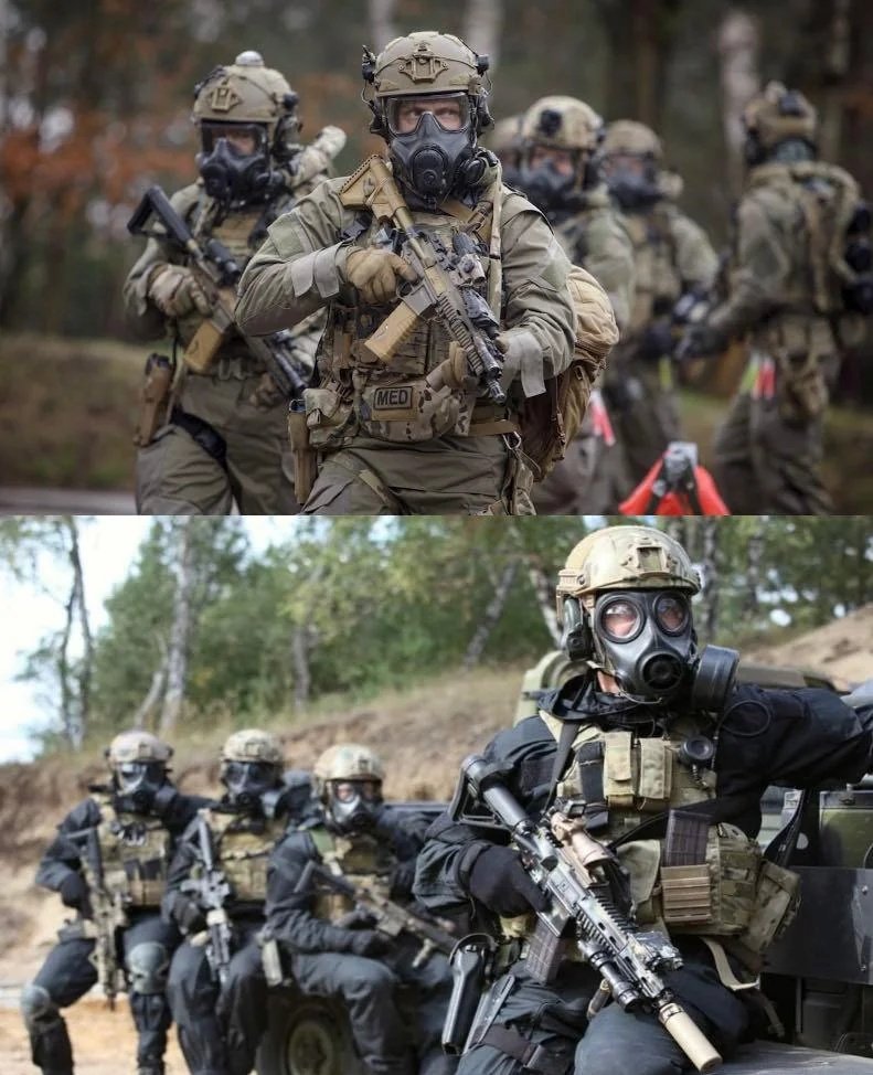 WarFlash_2630's tweet photo. 🇵🇱Polish Special Mission Unit GROM year 2022 vs 2013 https://t.co/gap4Ih4qrp