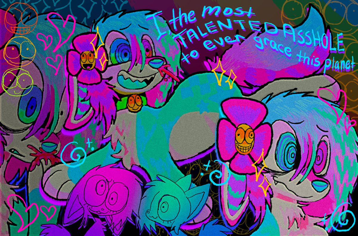 alienvuppy's tweet photo. I ...THE MOST TALENTED...🌈🌈 https://t.co/sSQqkgX5H6