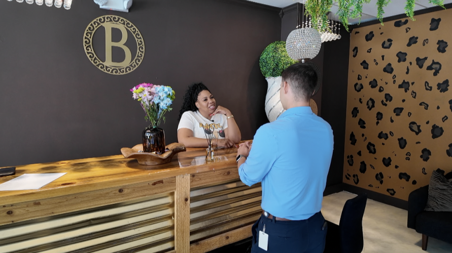 KSHB41's tweet photo. Businesses part of the Open Doors! Grant Program, which supports local businesses filling vacant storefronts ahead of the World Cup, have started to open. 

KSHB 41's @BradenBates_ reports: https://t.co/XQW38nWnOP https://t.co/dhxWO9mzC9