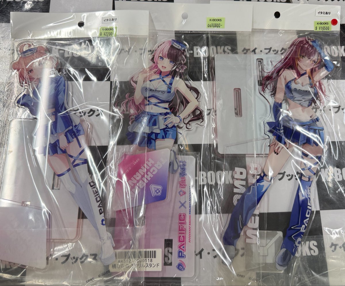 入荷情報】 ぶいすぽ っ！ PACIFIC RACING PROJECT BIGアクリル