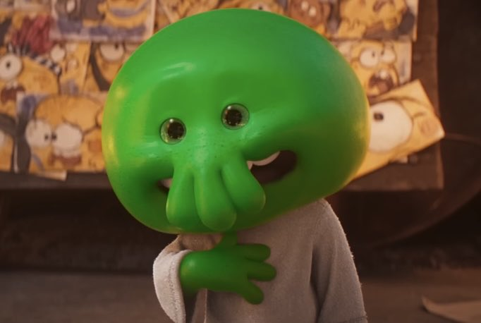 OmniversePrime's tweet photo. In 2017, a third Despicable Me movie have Trey Parker voicing the villain. In 2026, a third Minions movie have Trey Parker voicing a monster.

Also, Minions do sign language! https://t.co/AgsOxbosKo