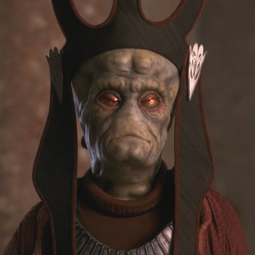 jtimsuggs's tweet photo. Absolutely wild to think about how Nute Gunray and Ki-Adi Mundi are both played by the same actor in the Prequel Trilogy. https://t.co/pD9ShOvSnO