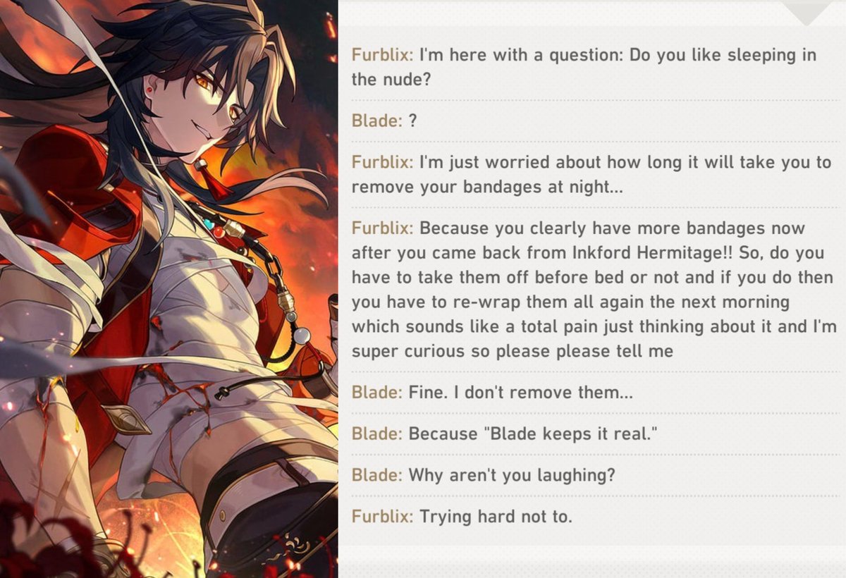moonrin666's tweet photo. JUST WHAT IS FURBOBO WEEKLY EVEN ABOUT 😭😭 
I'm crying the the Trailblazer's children really asked Blade these questions.. and he responded with.. a dad joke?? https://t.co/AChUCe9LST