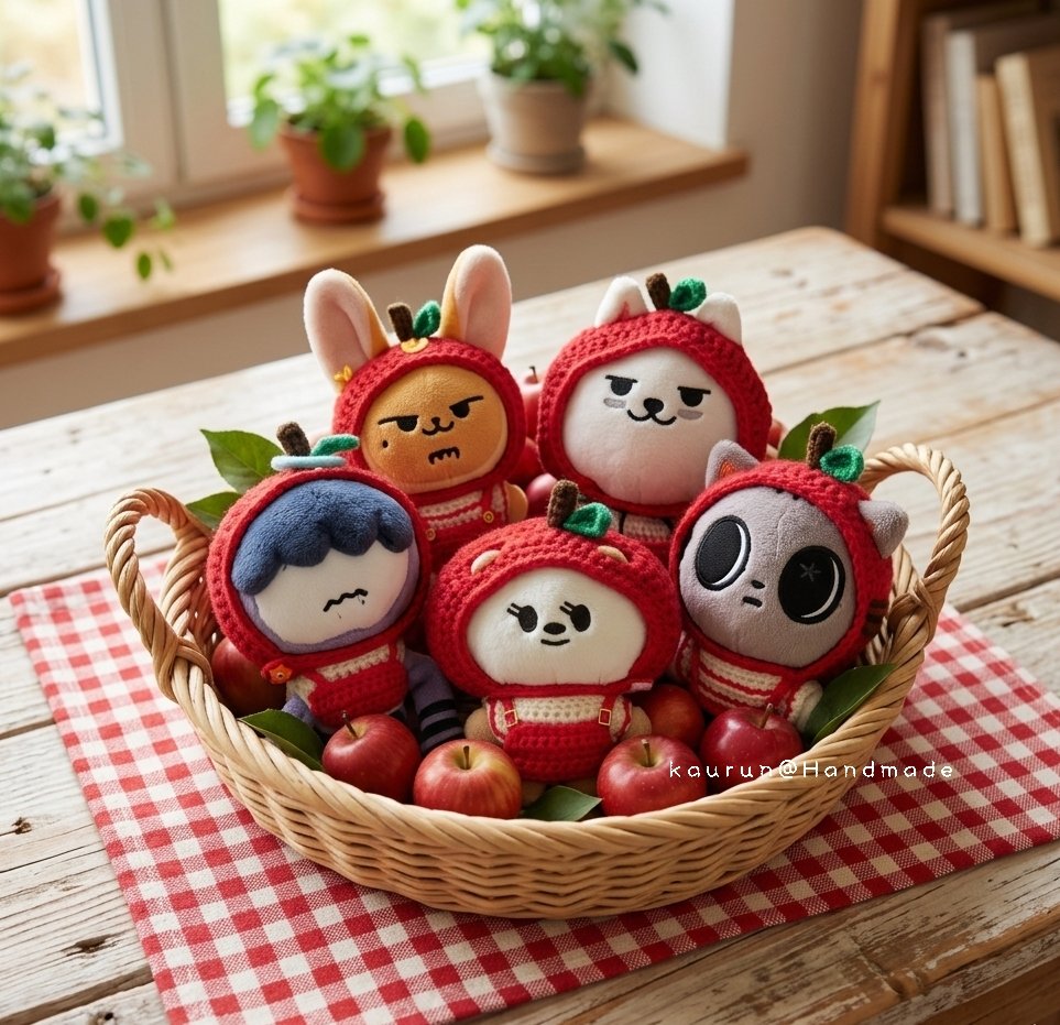 りんごちゃんたち 勢揃い🍎