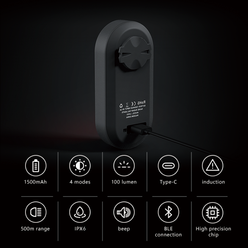 _CYCLAMI_'s tweet photo. 🚴‍♂️🛡️ CYCLAMI LA150 Radar Taillight

Detects vehicles 120–180m behind you ⚡
Real-time alerts + smart warning light + buzzer system

Ride with true rear safety 🚴‍♀️

📧 cyclami@cyclami.com

#cyclami #cycling #ridesafe #radarlight #bikegear https://t.co/QUPB3pAfxI