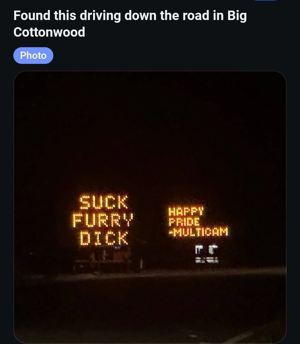 Jazz03P's tweet photo. @2gay2lift Seen in Utah of all places. https://t.co/kNCBEJniK3