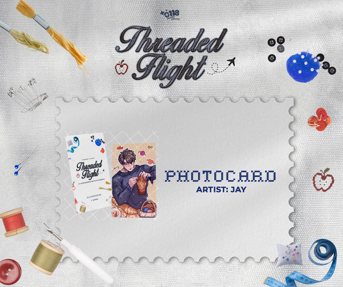 0118tanoshii_co's tweet photo. Merch reveal for #ThreadedFlight! Weβre excited to share the first of three photocards, this one is illustrated by our featured artist, Jay! Follow their socials here:
π Artist: Jay
π Facebook: https://t.co/i4YtQnCyVq
π¦ Twitter: https://t.co/W6fpIqeT7y
πΈ Instagram: https://t.co/GUlfuZnlZO
ποΈ Carrd: https://t.co/aHtiiP0Qrs
Disclaimer: This is an unofficial, non-profit, fan-organized event. We are not affiliated with Infold or Papergames.
#Caleb #CalebBirthday #CalebPhilippines #LoveandDeepspace #CalebBirthdayPH #LoveandDeepspaceCaleb #0118TanoshiiCollective
