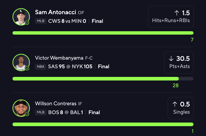 IconBetsVIP's tweet photo. Bang the 6x Prizepicks ✅

Taken FREE on stream earlier 🤯

Who tailed???

Learn how to make prizepicks slips just like me here 👇 https://t.co/xvLJikgj0k