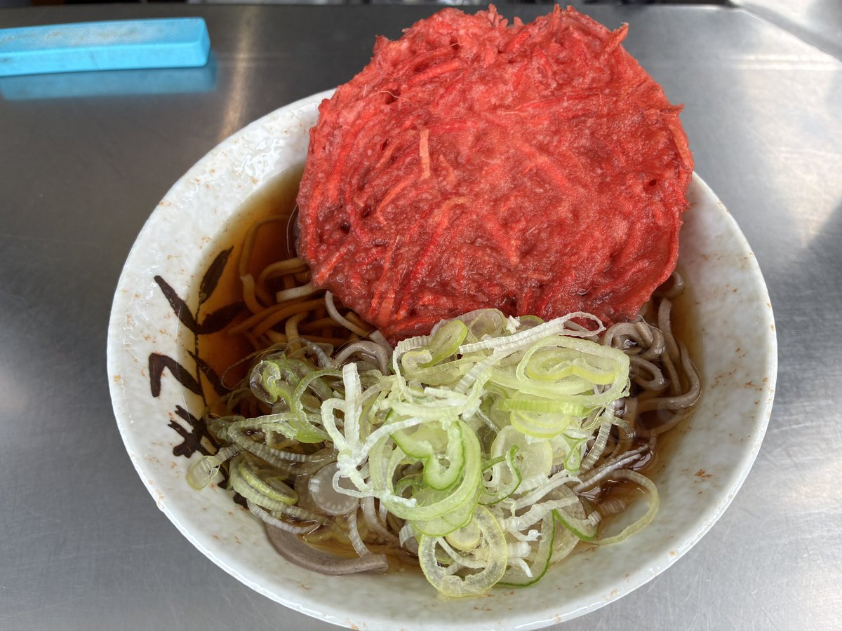 Garide's tweet photo. お蕎麦しました https://t.co/gvTfb86rr9