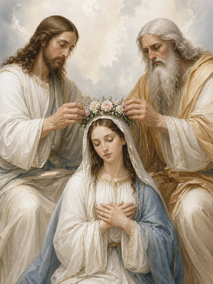 JustAdaugoijele's tweet photo. The Coronation of The Blessed Virgin Mary 👑 https://t.co/7KKVCGfiVr