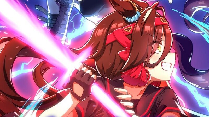 mobagebdays's tweet photo. [ 06/04 ] 
Today's the birthday of No Reason from Uma Musume: Pretty Derby! Happy Birthday! https://t.co/seQutaJHgU